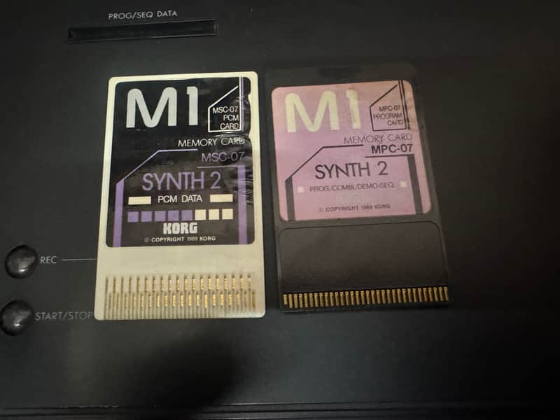 Korg Korg M1 Synth 2 Card MPC-07 MSC-07