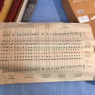 Gill Alto Recorder in F Wood - Like New with Box-  Made in Israel c1975 image 22