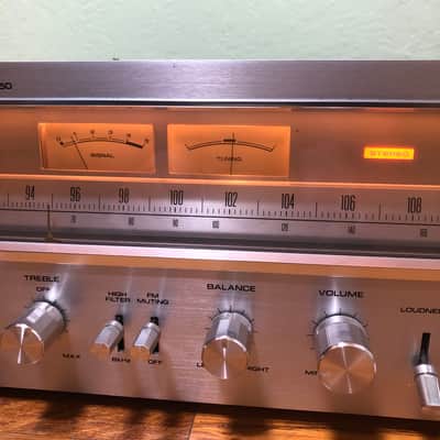Silver Face Pioneer SX-650 Receiver 70's - Serviced! image 6