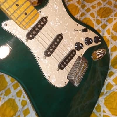 Hamer Daytona Strat Emerald Green Import image 13