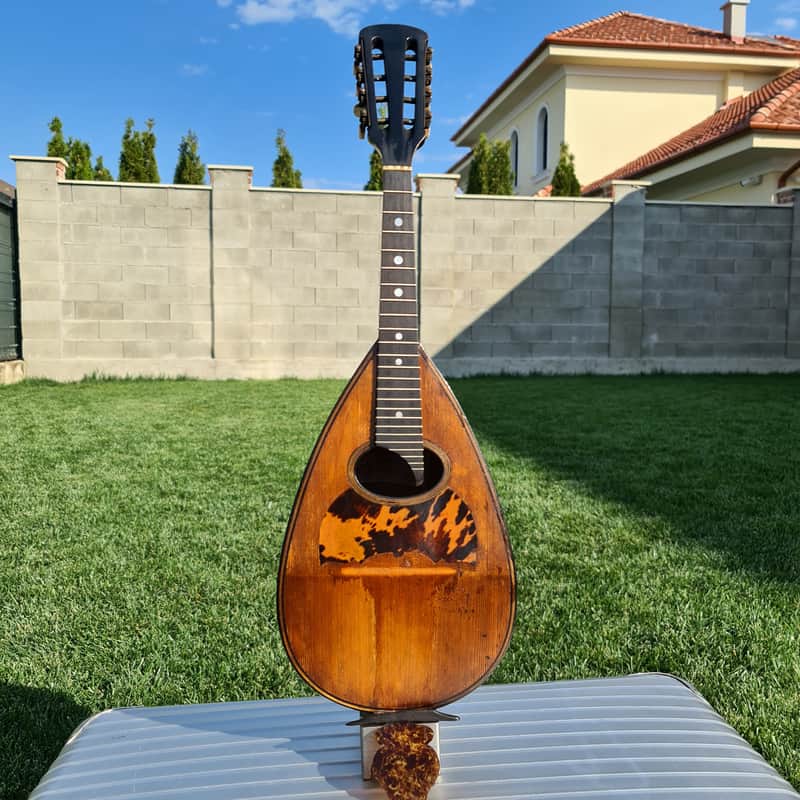 マンドリン本体 G.Puglisi Reale & Figli Antique G. Puglisi Reale & Figli Mandolin, mandoline Catania Italy