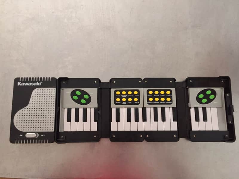 Kawasaki rare collectible mini folding keyboard image 1