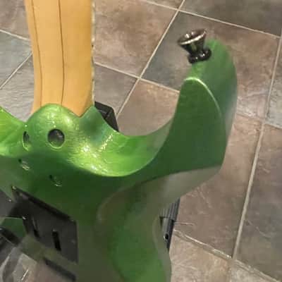 2006 Ibanez j.custom - Ultra Rare "Lizard Skin Candy Pearl Green" (Near Mint) image 20