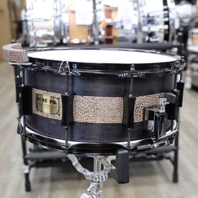 Pork Pie Maple Snare Drum 6.5x14 "Dremel Drum" with Matching X-Click Bild 2