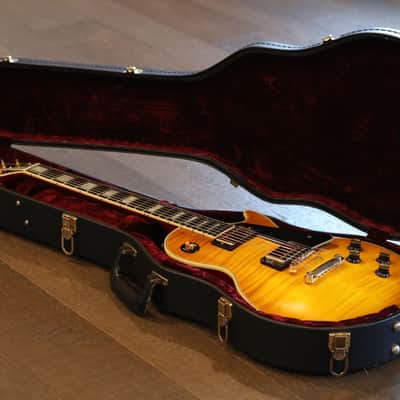 2003 Gibson Custom Shop '68 Les Paul Custom Reissue Amber Honey Burst image 14
