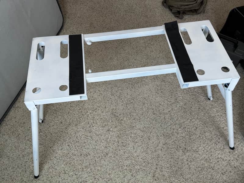 On-Stage KS7150 Platform Style Keyboard Stand 2010s - White image 1