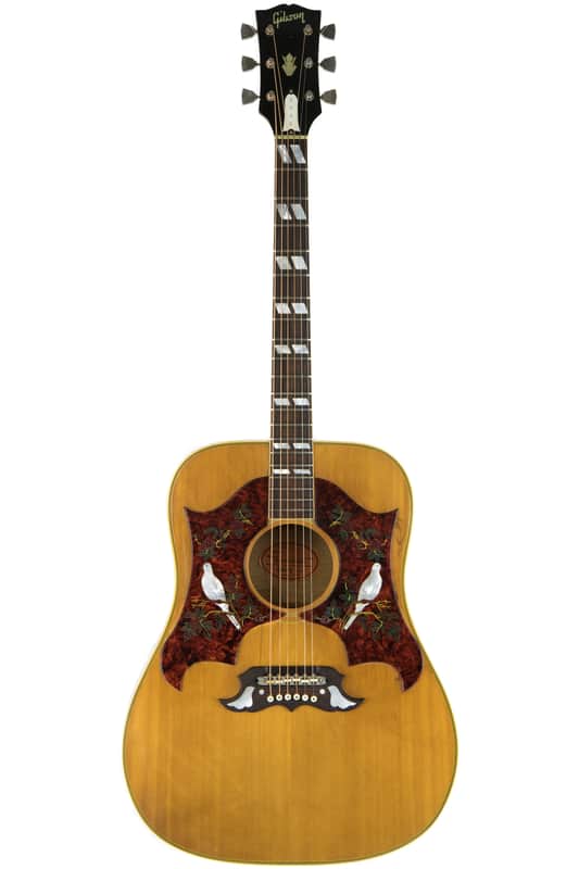 1968 Gibson Dove w/ Double Pickguard, Natural | Reverb
