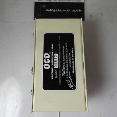 Fulltone OCD V1.3 Version 1.3 Overdrive Effects Pedal Rico Signed w/Box CLEAN image 3
