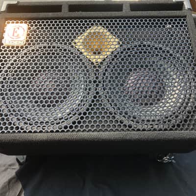 all original Eden D210MBX Bass Speaker Cabinet/ Wedge Monitor  with Casters image 1
