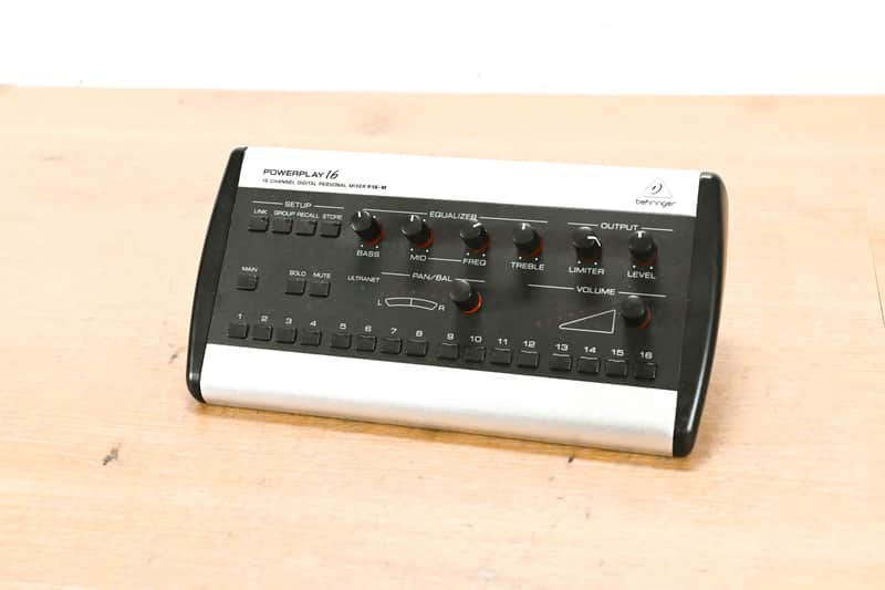 Immagine Behringer Powerplay P16-M 16-Channel Digital Personal Mixer CG01ZSZ - 1