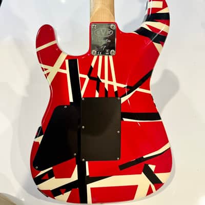 EVH 5150 striped 2020 - Red EVH striped image 4