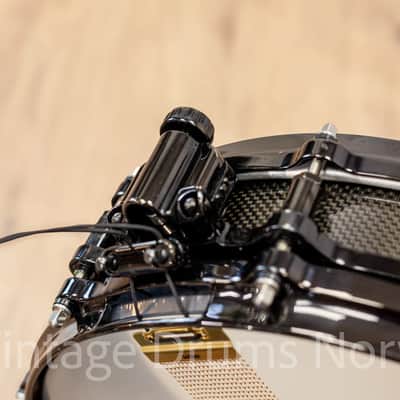 Pearl Free Floating Carbonply Maple Piccolo Snare Drum 14x3.5" FCM1435/B – Made in Japan image 10