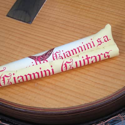 Vintage 1965 Giannini Model 522 Brazilian Rosewood Classical Guitar with Original Hard Shell Case! image 21