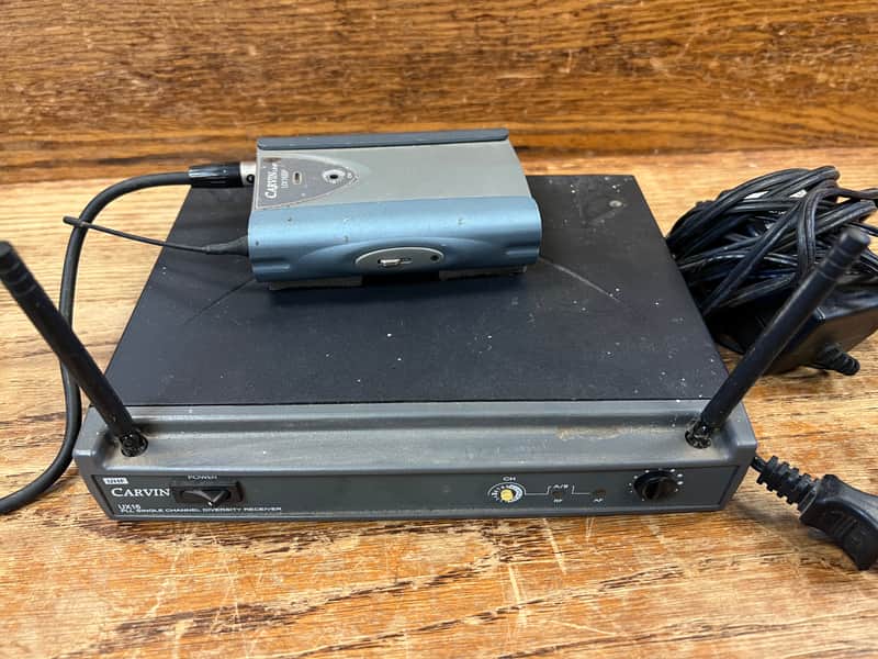 Carvin UX16 Wireless System tested working image 1