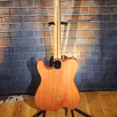 Delaney USA MADE Mike Zito Peace-Hand Signed-Trans Corvette Red Stain-Lollar Pick UPS-Swamp Ash-V Neck-w/ HSC image 16