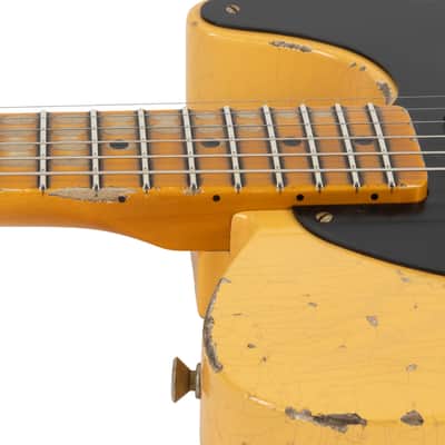 Fender Custom Shop 1951 Nocaster Super Heavy Relic - Faded Aged Nocaster Blonde image 9