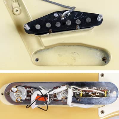 1984 Fender Telecaster Vintage American Top Loader Bridge Ivory White Blonde E3 with Hardshell Case image 12