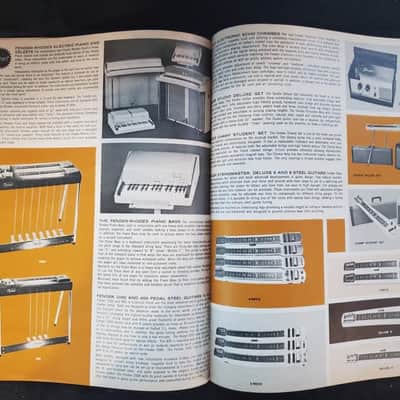 1963 Fender 8 Page Catalog/Brochure Original Strat, Tele, Jazz Bass, P. Bass Amps E.T.C. Original image 4