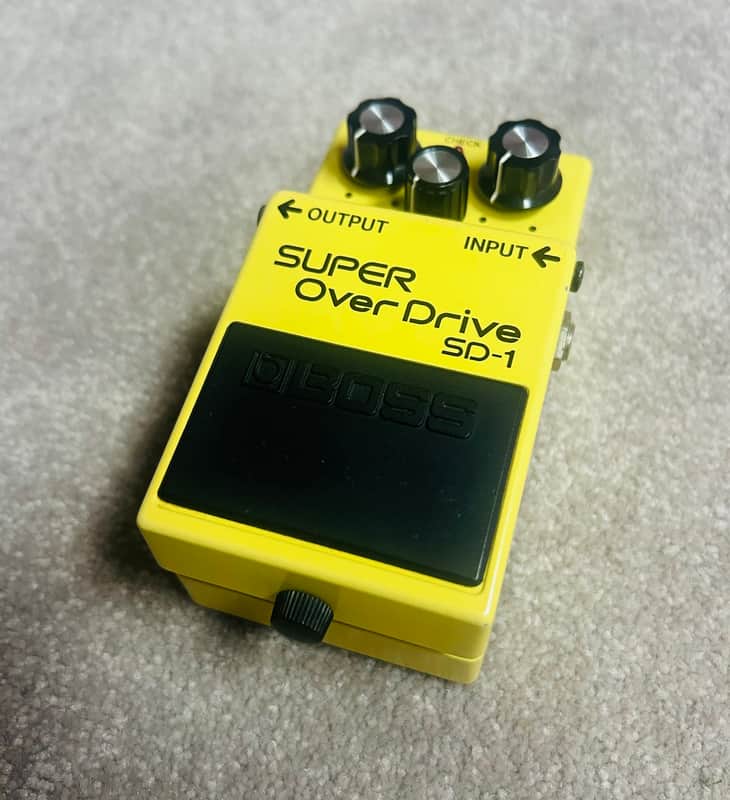 Boss SD-1 Super Overdrive 1981 - 1988 Made In Japan | Reverb Australia
