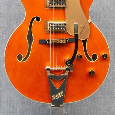 Gretsch Synchromatic Nashville Hollow Body Single-Cut with Bigsby 50's Orange Stain image 1