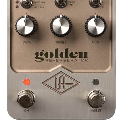 Universal Audio Golden Reverberator | Stereo Reverb Pedal. New with Full Warranty! image 16