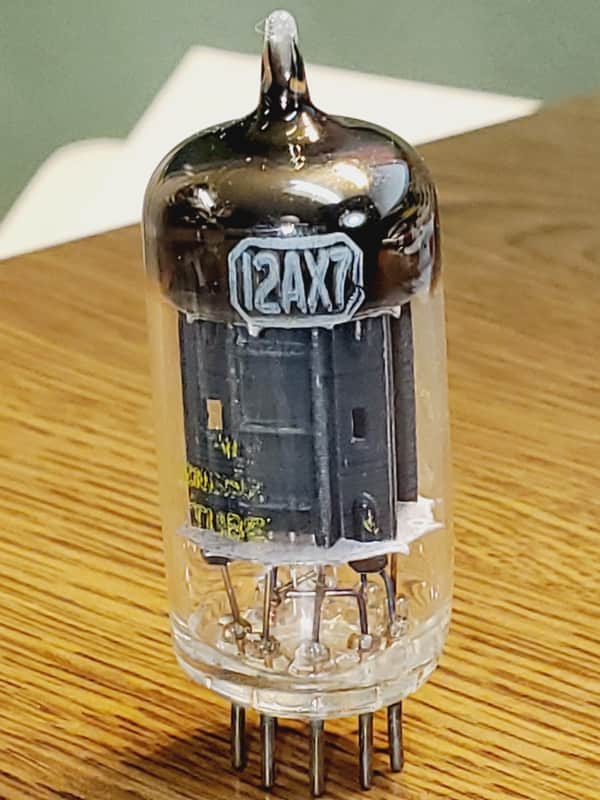 12AX7/ECC83 RCA Black Plate MaxiPreamp2/TV-7 tested (1) tube lot image 1
