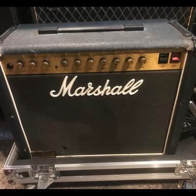 Marshall JCM 800 Lead Series Model 4210 50-Watt Master Volume 1x12" Combo 1980s - Black image 1