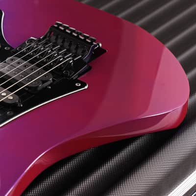 Ibanez Genesis Collection RG550 Guitar Purple Neon 2021 image 10