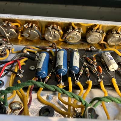 1966 Fender Vibrolux Reverb collector condition original image 15