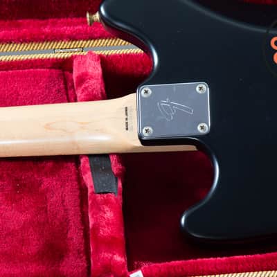 2010 Fender Japan MG69 Mustang Stop Tail – Matte Black w/ Matching Headstock | Rare | MIJ | Tweed Case image 10