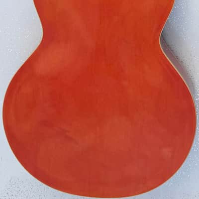 Gretsch G5420T Electromatic Classic 2022 -Orange Stain +Gretsch Vintage Strap + Hiscox fitted case image 6