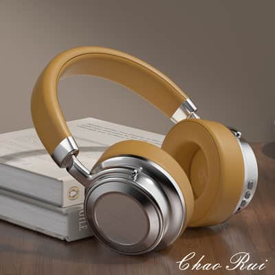 Retro Wireless Headphones, 38H Playback, Deep Bass Stereo, TF Card & Bluetooth 5.4 image 2