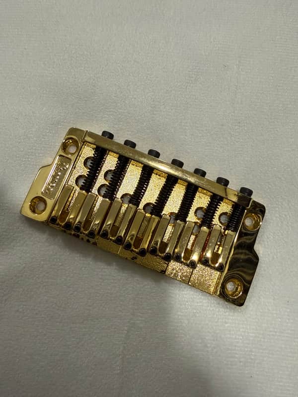 Ibanez fixed bridge gibraltar standard II 7 string - gold image 1
