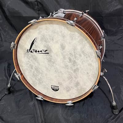 Sonor Vintage Series 22"x14" Bass Drum - Rosewood Semi Gloss image 1