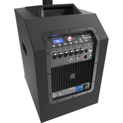 Electro-Voice Evolve50M Powered Portable Column Mixer DJ PA Speaker System Black image 4