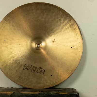 Vintage Paiste 20" Black Label 2002 Heavy Ride Cymbal 2612g image 2