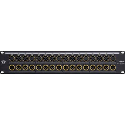 Black Lion Audio PBR XLR 32 DSub - 32-Point Gold-Plated XLR/DB25 Patchbay image 1