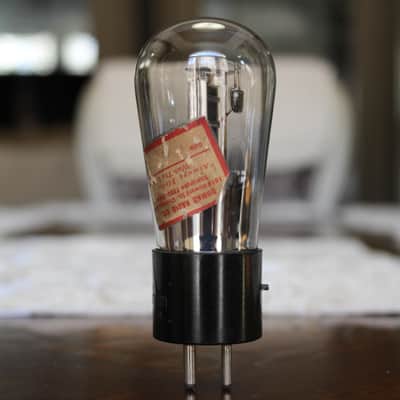 Cunningham 71A - 1930's - Globe Tube - Engraved Base - Power Triode - "Satisfaction Guaranteed" image 3