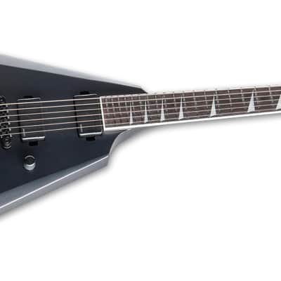 ESP LTD Arrow-1000NT - Charcoal Metallic Satin (LARROW1000NTCHMS) image 3