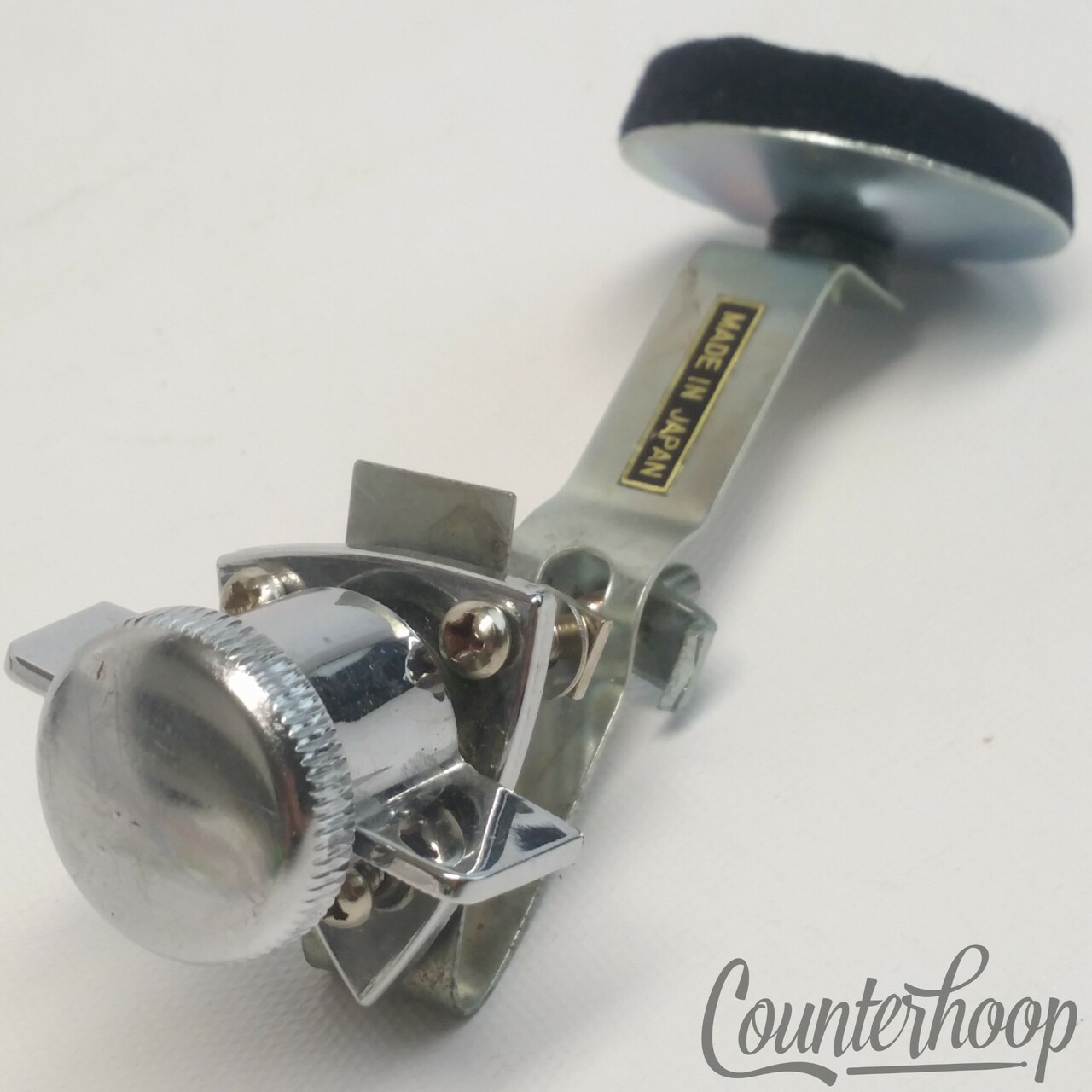 Tama Superstar Snare/Tom Muffler Vintage 70s Quick Release Chrome Made In Japan — main photograph