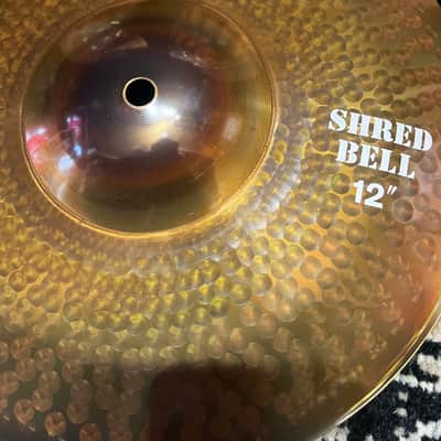 Paiste 12" RUDE Shred Bell Cymbal - Raw image 2