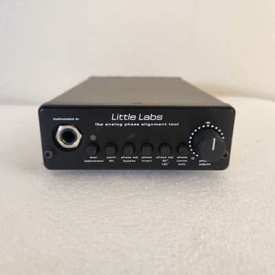 Little Labs IBP Analog Phase Alignment Tool / DI D.I. / Reamp + Case AC Adapter 2010s - Black image 2