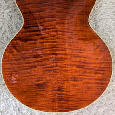 Gretsch Broadkaster LX Figured Center Block Electric Guitar w/Case Bourbon Stain image 9