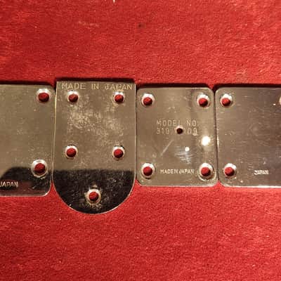 Various S-Style Neck Plates Chrome - Four Japanese, Three Unmarked image 4