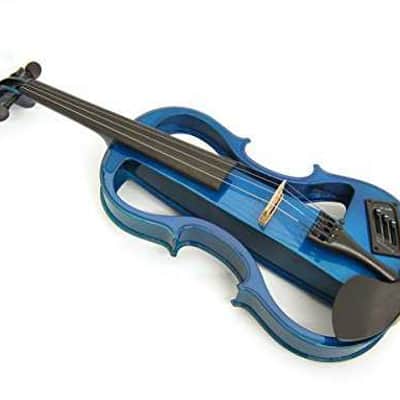 CARLO GIORDANO Electric Violin EV-202 4/4 BLUE | Reverb