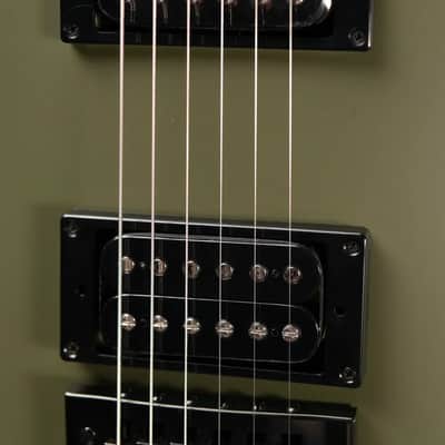 EVH SA-126 Special Semi-Hollow Electric Guitar - Matte Army Drab with Hardshell Case image 11
