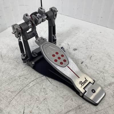 Pearl Eliminator Redline Double Kick Pedal - Silver / Black / Red image 13