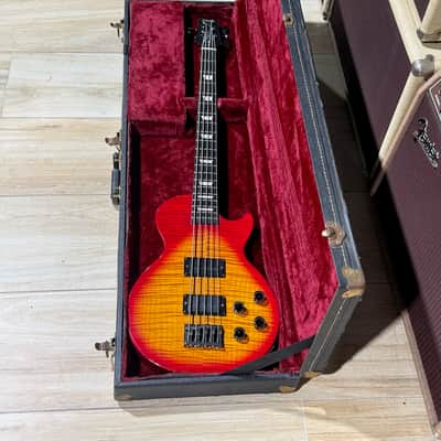 Gibson Les Paul LPB-2 Deluxe Plus 5-String Bass 1995 - very unusual Les Paul Bass w/5 strings & a Flamey Maple Top ! image 13