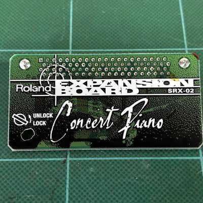 Roland SRX-02 Concert Piano Expansion Board 2000s - Green