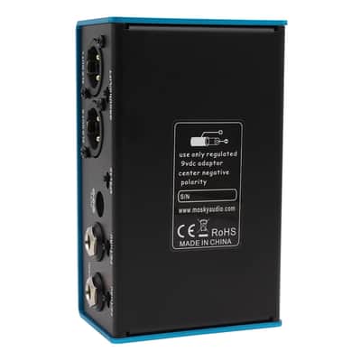 Mosky BRIGHT FLAME DI Box Effect Pedal Preamp Simulator,Power Amp Simplifier Pedal Stereo Cab Simulator ,price include the import duty for US buyer image 14